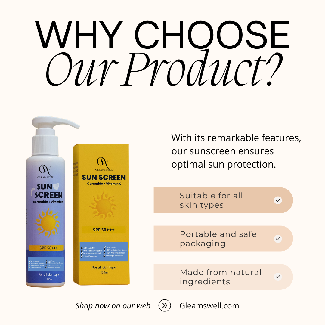 Ceramide + Vitamin C SunScreen SPF 50+++  - 100 ml